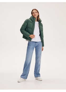 Reserved - Pikowana kurtka z ociepleniem - zielony ze sklepu Reserved w kategorii Kurtki damskie - zdjęcie 167620015