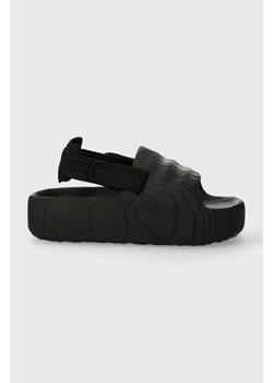 adidas Originals sandały Adilette 22 XLG kolor czarny na platformie IE5649 ze sklepu PRM w kategorii Sandały damskie - zdjęcie 167622709