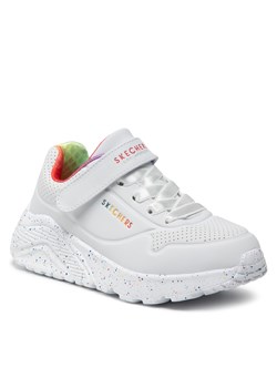 Sneakersy Skechers Uno Lite Rainbow Specks 310457L/WMLT White/Multi ze sklepu eobuwie.pl w kategorii Buty sportowe dziecięce - zdjęcie 167626676
