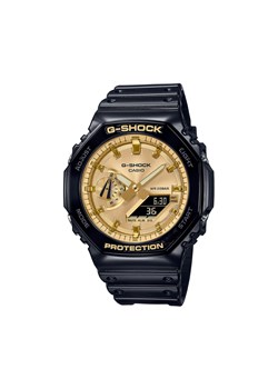Zegarek G-Shock Octagon GA-2100GB-1AER Black/Gold ze sklepu eobuwie.pl w kategorii Zegarki - zdjęcie 167626836