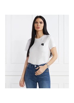 Karl Lagerfeld T-shirt ikonik 2.0 | Regular Fit ze sklepu Gomez Fashion Store w kategorii Bluzki damskie - zdjęcie 167638845