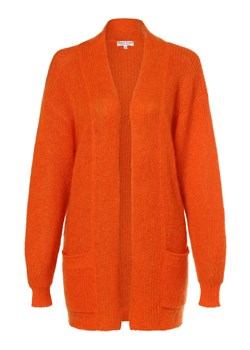 Marie Lund Damski płaszcz z dzianiny z zawartością moheru Kobiety Wełna pomarańczowy jednolity ze sklepu vangraaf w kategorii Swetry damskie - zdjęcie 167641186