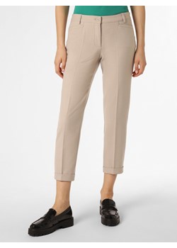 RAFFAELLO ROSSI Spodnie - Ute Kobiety piaskowy jednolity ze sklepu vangraaf w kategorii Spodnie damskie - zdjęcie 167641325
