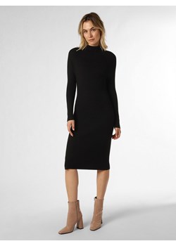 Apriori Sukienka damska Kobiety wiskoza czarny jednolity ze sklepu vangraaf w kategorii Sukienki - zdjęcie 167641345