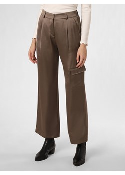 comma Spodnie Kobiety khaki jednolity ze sklepu vangraaf w kategorii Spodnie damskie - zdjęcie 167641389