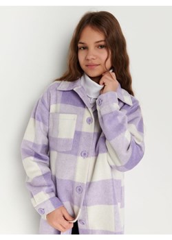 Sinsay - Kurtka koszulowa - fioletowy ze sklepu Sinsay w kategorii Kurtki dziewczęce - zdjęcie 167644475