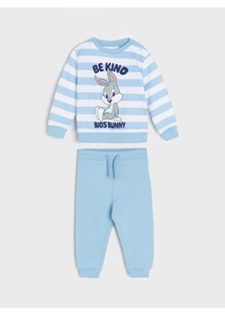 Sinsay - Komplet: bluza i spodnie Looney Tunes - błękitny ze sklepu Sinsay w kategorii Dresy dla niemowlaka - zdjęcie 167644487