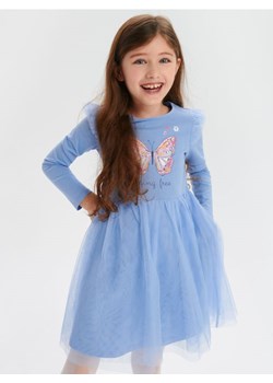 Sinsay - Sukienka z tiulem - błękitny ze sklepu Sinsay w kategorii Sukienki dziewczęce - zdjęcie 167644529