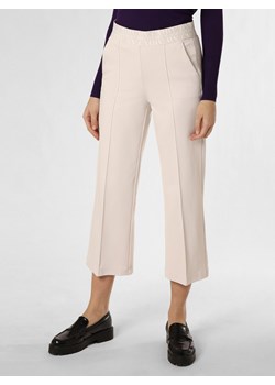 Cambio Spodnie Kobiety Sztuczne włókno écru jednolity ze sklepu vangraaf w kategorii Spodnie damskie - zdjęcie 167646068