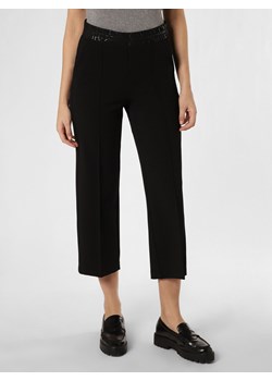 Cambio Spodnie Kobiety Sztuczne włókno czarny jednolity ze sklepu vangraaf w kategorii Spodnie damskie - zdjęcie 167646069