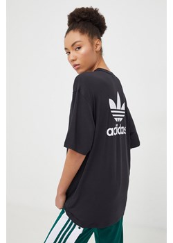 adidas Originals t-shirt damski kolor czarny IU2408 ze sklepu ANSWEAR.com w kategorii Bluzki damskie - zdjęcie 167649519