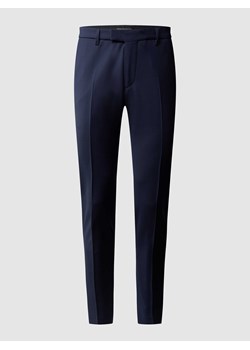 Spodnie do garnituru o kroju slim fit z dodatkiem streczu model ‘Piet’ — ‘Drynamic’ ze sklepu Peek&Cloppenburg  w kategorii Spodnie męskie - zdjęcie 167649997
