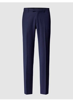 Spodnie do garnituru o kroju slim fit z dodatkiem streczu model ‘Piet’ — ‘Drynamic’ ze sklepu Peek&Cloppenburg  w kategorii Spodnie męskie - zdjęcie 167650015