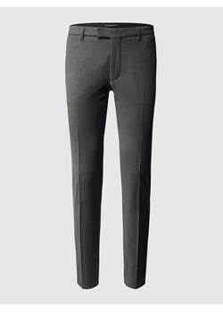 Spodnie do garnituru o kroju slim fit z dodatkiem streczu model ‘Piet’ — ‘Drynamic’ ze sklepu Peek&Cloppenburg  w kategorii Spodnie męskie - zdjęcie 167650017