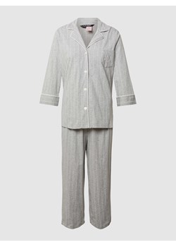 Piżama z wzorem w paski ze sklepu Peek&Cloppenburg  w kategorii Piżamy damskie - zdjęcie 167652528