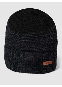 Czapka beanie z detalem z logo ze sklepu Peek&Cloppenburg  w kategorii Czapki zimowe męskie - zdjęcie 167652797