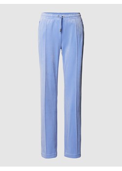 Spodnie typu track pants z przeszytym kantem model ‘TINA’ ze sklepu Peek&Cloppenburg  w kategorii Spodnie damskie - zdjęcie 167659589
