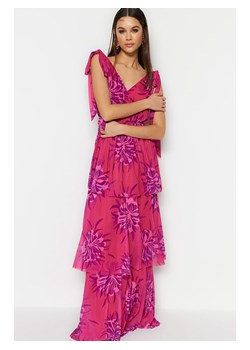trendyol Sukienka w kolorze różowym ze sklepu Limango Polska w kategorii Sukienki - zdjęcie 167664619