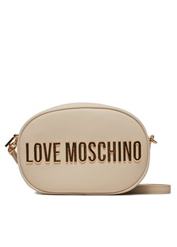 Torebka LOVE MOSCHINO JC4199PP1IKD0110 Beżowy ze sklepu eobuwie.pl w kategorii Listonoszki - zdjęcie 167665869