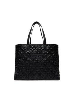 Torebka LOVE MOSCHINO JC4166PP1ILA000A Czarny ze sklepu eobuwie.pl w kategorii Torby Shopper bag - zdjęcie 167665909