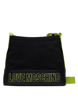 Torebka LOVE MOSCHINO JC4038PP1ILF100A Czarny ze sklepu eobuwie.pl w kategorii Listonoszki - zdjęcie 167665938