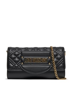 Torebka LOVE MOSCHINO JC4054PP1ILA0000 Czarny ze sklepu eobuwie.pl w kategorii Kopertówki - zdjęcie 167665977