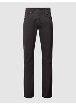 Spodnie materiałowe z fakturowanym wzorem ze sklepu Peek&Cloppenburg  w kategorii Spodnie męskie - zdjęcie 167667817