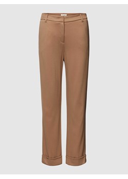 Spodnie z przyszytymi zakończeniami nogawek ze sklepu Peek&Cloppenburg  w kategorii Spodnie damskie - zdjęcie 167667837