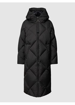 Płaszcz pikowany z kapturem ze sklepu Peek&Cloppenburg  w kategorii Płaszcze damskie - zdjęcie 167667928