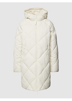 Płaszcz pikowany z kapturem ze sklepu Peek&Cloppenburg  w kategorii Płaszcze damskie - zdjęcie 167668117