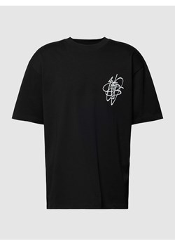 T-shirt z nadrukiem z logo model ‘Denevada’ ze sklepu Peek&Cloppenburg  w kategorii T-shirty męskie - zdjęcie 167668267