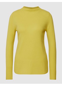 Sweter z dzianiny z wełny ze stójką ze sklepu Peek&Cloppenburg  w kategorii Swetry damskie - zdjęcie 167668446