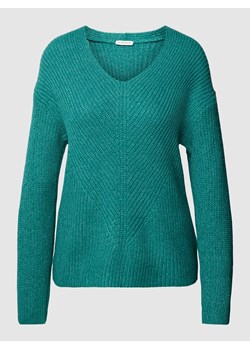Sweter z dzianiny z obniżonymi ramionami ze sklepu Peek&Cloppenburg  w kategorii Swetry damskie - zdjęcie 167668467