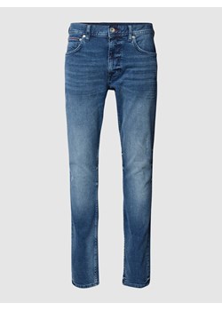 Jeansy o kroju tapered fit z 5 kieszeniami model ‘HOUSTON’ ze sklepu Peek&Cloppenburg  w kategorii Jeansy męskie - zdjęcie 167668477