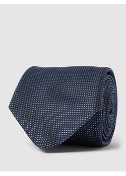 Krawat jedwabny ze wzorem na całej powierzchni ze sklepu Peek&Cloppenburg  w kategorii Krawaty - zdjęcie 167668569