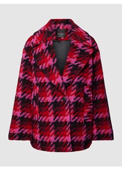 Krótki płaszcz z wpuszczanymi kieszeniami po bokach ze sklepu Peek&Cloppenburg  w kategorii Płaszcze damskie - zdjęcie 167669146