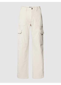 Spodnie cargo z imitacji sztruksu model ‘MALFY’ ze sklepu Peek&Cloppenburg  w kategorii Spodnie damskie - zdjęcie 167669325