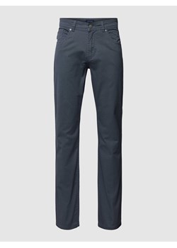 Spodnie materiałowe z fakturowanym wzorem ze sklepu Peek&Cloppenburg  w kategorii Spodnie męskie - zdjęcie 167669459