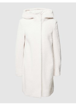 Płaszcz z imitacji futerka z kapturem ze sklepu Peek&Cloppenburg  w kategorii Płaszcze damskie - zdjęcie 167670207