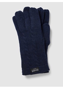 Rękawiczki z detalem z logo ze sklepu Peek&Cloppenburg  w kategorii Rękawiczki damskie - zdjęcie 167670285