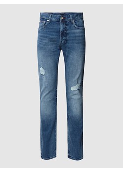 Jeansy o kroju slim fit z 5 kieszeniami model ‘BLEECKER’ ze sklepu Peek&Cloppenburg  w kategorii Jeansy męskie - zdjęcie 167670797