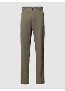Spodnie materiałowe z drobnym wzorem na całej powierzchni model ‘Kane’ ze sklepu Peek&Cloppenburg  w kategorii Spodnie męskie - zdjęcie 167670805