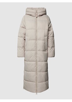 Płaszcz pikowany z kapturem ze sklepu Peek&Cloppenburg  w kategorii Płaszcze damskie - zdjęcie 167670977