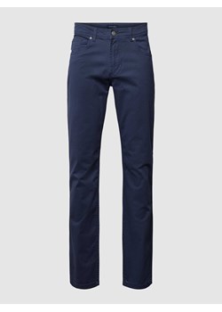 Spodnie materiałowe z fakturowanym wzorem ze sklepu Peek&Cloppenburg  w kategorii Spodnie męskie - zdjęcie 167670988