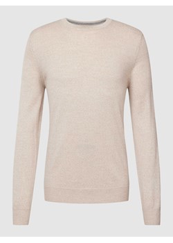 Bluzka z długim rękawem z mieszanki wełny ze sklepu Peek&Cloppenburg  w kategorii T-shirty męskie - zdjęcie 167671757