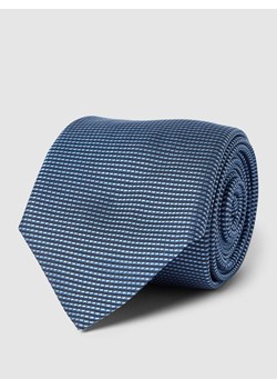 Krawat jedwabny ze wzorem na całej powierzchni ze sklepu Peek&Cloppenburg  w kategorii Krawaty - zdjęcie 167672237