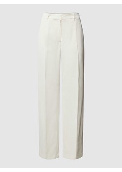 Spodnie materiałowe z fakturowanym wzorem ze sklepu Peek&Cloppenburg  w kategorii Spodnie damskie - zdjęcie 167672749