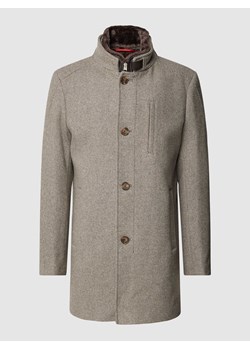 Płaszcz z bocznymi,wpuszczanymi kieszeniami model ‘Arsenal’ ze sklepu Peek&Cloppenburg  w kategorii Płaszcze męskie - zdjęcie 167672817