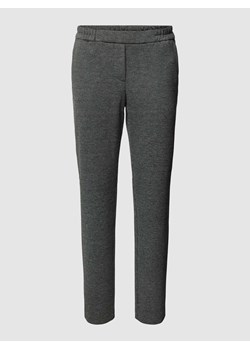 Spodnie materiałowe z delikatnie fakturowanym wzorem ze sklepu Peek&Cloppenburg  w kategorii Spodnie damskie - zdjęcie 167673206