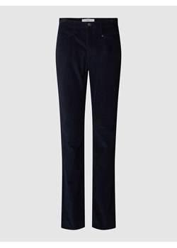 Spodnie sztruksowe z wpuszczanymi kieszeniami ze sklepu Peek&Cloppenburg  w kategorii Spodnie damskie - zdjęcie 167673236